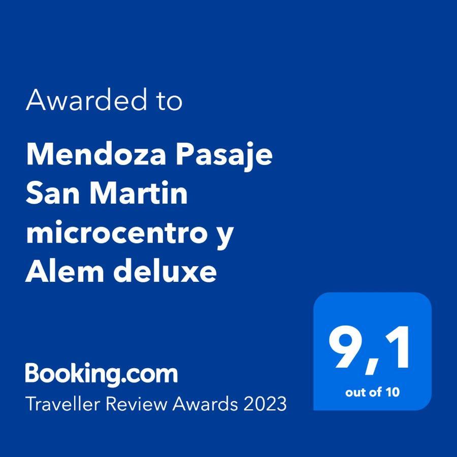Mendoza 3 Dormitorios Con Balcones Y Alem Chic Monoambiente Y Mendoza Estudio Para 1 3 Apartamentos エクステリア 写真